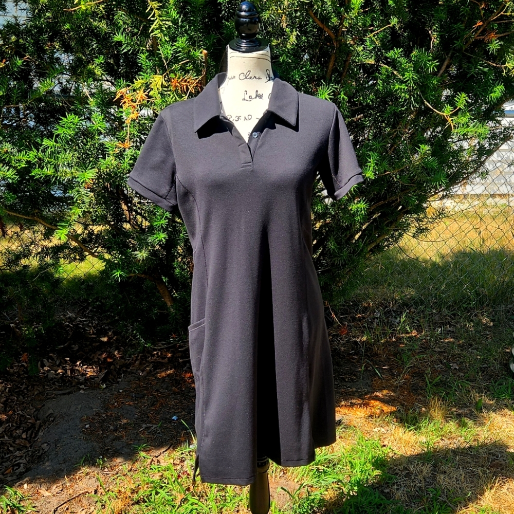LOLE ▪︎ Polo Style Knit Dress, Size Lg